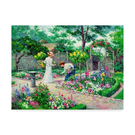 Barbara Mock 'Botanical Enchantment' Canvas Art,35x47